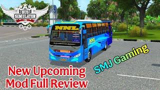 new Upcoming bus mod bus simulator Indonesia bussid v4.3.3 nnl bus mod | SMJ Gaming