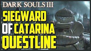 Dark Souls 3: Siegward of Catarina's Questline + Armor