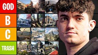 Ranking EVERY Competitive Map.. (COD TIER LIST)