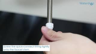 How to install Waterdrop drinking water faucet