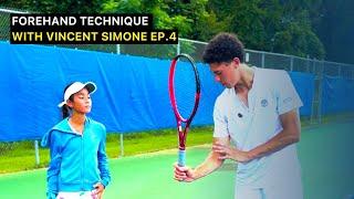 Forehand Technique With Vincent Simone | Episode 4