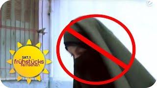 Verschleierungsverbot: "Keine Burka oder Nikab in meinem Laden!" | SAT.1 Frühstücksfernsehen | TV