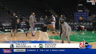 Mavericks, Celtics face off for first game of the NBA Finals