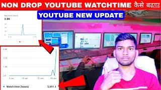 Youtube Watchtime Kaise Badaye  Laptop/Mobile Se Watch Time Kaise Badhaye || TECH WITH TGGG