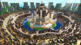 Giant Medieval Kingdom [Minecraft - Timelapse]