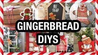 MUST SEE DOLLAR TREE GINGERBREAD DIY DECOR FOR CHRISTMAS 2022