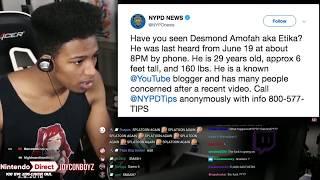 etika reacts to his own death