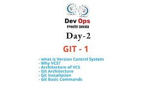 Day 2 DEVOPS TRAINING JUNE  BATCH 2024 -  GIT - 1