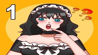 Tricky Test Maid Puzzle (Kim Fu Studio) - All Levels 1-50 Part 1 Gameplay Walkthrough