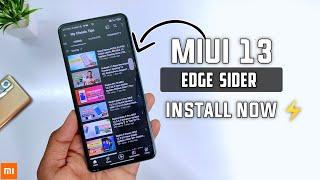 Install MIUI 13 New Edge Slider Video Toolbox | New MIUI 13 Edge Slide Bar Enable