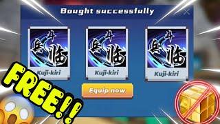 Free Kuji-Kiri Sword EffectOMG!!! || Blockman GO New Event