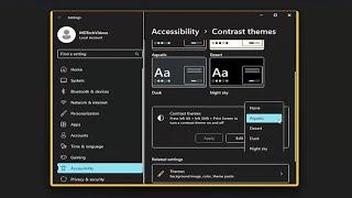How to Change High Contrast Theme Back to Normal in Windows 11/10 [Solution]