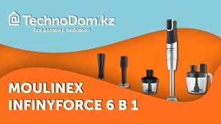 Блендер погружной Moulinex Infinyforce Pro 6 в 1 || Techno-Обзор