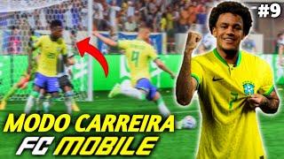 BOBB foi CONVOCADO pra SELEÇÃO BRASILEIRA pela PRIMEIRA VEZ!! - MODO CARREIRA FC Mobile EP 9