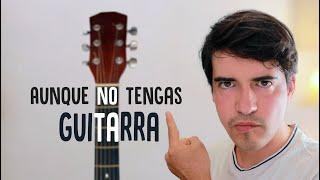 Te enseño a tocar guitarra en 5 minutos (aunque no tengas guitarra)