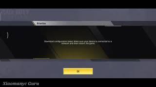 Download Configuration Failed Call of Duty Mobile EASY FIX.