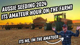 Farming, but I'm not a farmer. Learning tractor-ing! Seeding 2024, God’s Country, South Australia.