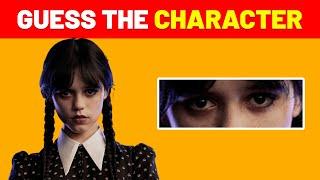Can You Guess The Wednesday Character By The Eyes | Wednesday Quiz