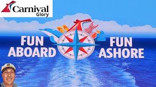 I Won A Prize @ The Fun Aboard Fun Ashore Show - Carnival Glory | January 2025