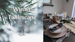 WInter Tablescape