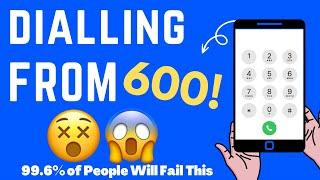 IPhone Dial Tapping From “600” As Fast As I Can | IPhone Dial Challenge