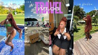 ST.LUCIA  GIRLS TRIP • TRAVEL VLOG • FOAM PARTY •  JET SKI’s • STREET PARTY | LeeLeeUrstrulee Vlog