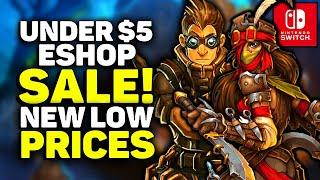 A BIG BIG Nintendo eShop SALE! New Low Price Deals UNDER $5!