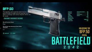 BATTLEFIELD 2042  - UNLOCKING THE BFP.50 HANDGUN