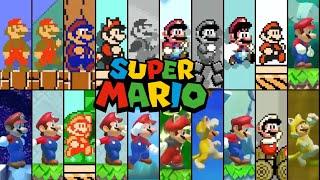 All Super Mario FIRST LEVELS Remade in Super Mario Maker 2