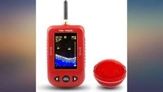 RCANK Fish Finder, Portable Wireless Fishfinder with 2.8 inch TFT Color LCD Screen review