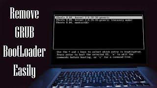 How to remove GRUB Bootloader permanently from Windows 10