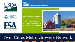 USDA Support for Ag in the Metro