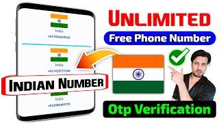 Free Indian number Otp bypass | New otp website for Verification