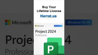 Buy Microsoft Project Professional 2024 License Key (lifetime)