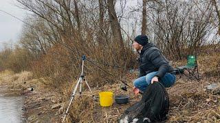 Риболовля на Десні. Весіння плітка. Відкриття сезону , березень 2025. Погреби.