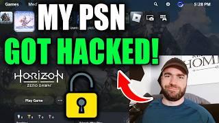 My PlayStation Network Account Was Hacked..