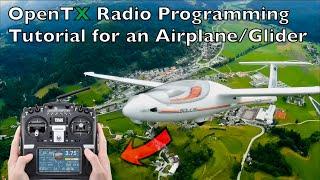 OpenTX Radio Programming / Setup Tutorial for an Airplane / Glider