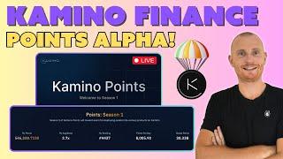 Kamino Finance: Airdrop, Points & All The ALPHA!