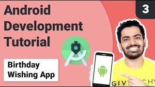 #3. Creating new Activities | Button clicks | Show Toast Message | Android Development Tutorial 2021