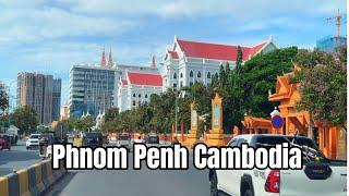 [Driving View] Phnom Penh City Cambodia 2024