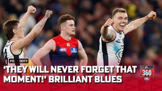 BRILLIANT BLUES book Prelim after unforgettable night at the MCG! | AFL 360 | Fox Footy