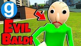 Brand New Evil Baldi's Basics in Education and Learning  - (Gmod Garry's Mod Sandbox)