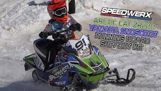 Speedwerx Running Board Support Kit // Arctic Cat ZR200 / Yamaha SnoScoot Snowmobiles