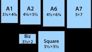 Subscriber Question Part 3 - Standard Card Sizes