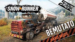 SnowRunner - Hard Mode Bemutató / Brutál Nehéz Lenne?! - Stark