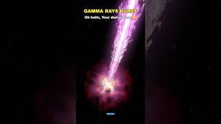 Supernova vs Gamma-ray Burst  #shorts #space #universe