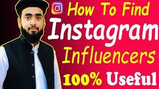 How to Find Instagram influencers in your Niche || Find Instagram influencers by Targeted Locations
