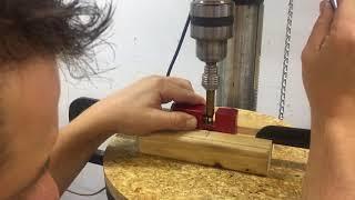 21st Century neck turning with a drill press