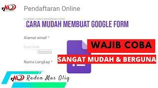 Cara Membuat Form Order dengan Google Form | Paling Mudah & Berguna