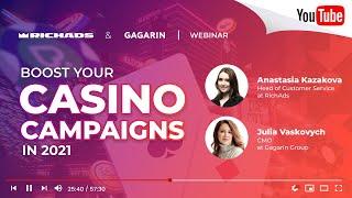 [Webinar] RichAds & Gagarin Group: Boost your Casino campaigns in 2021